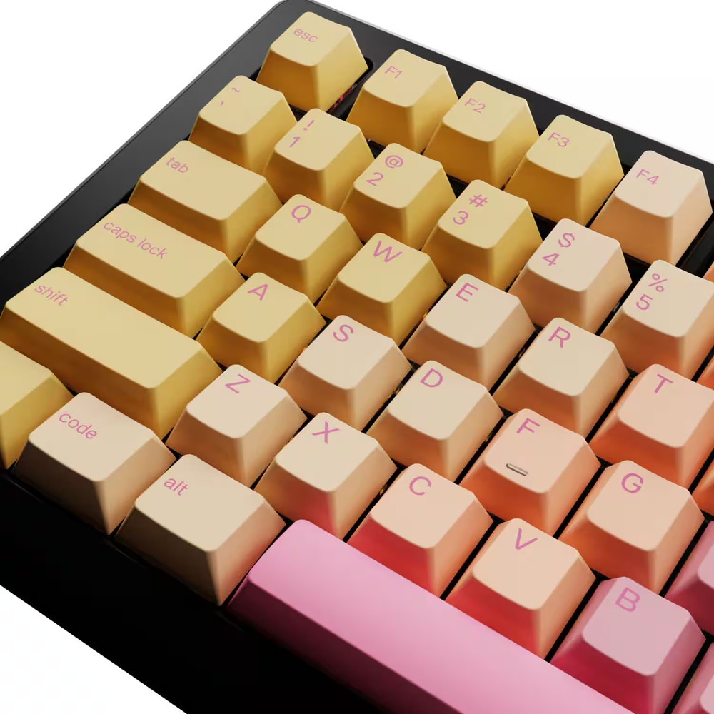 Glorious - GPBT Gradient Universal Keycap Set Compatible with Most 100% 85% 8...