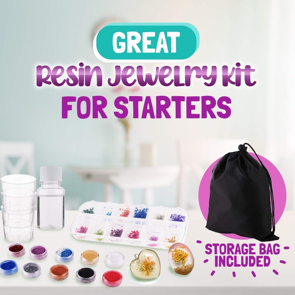 Goody King Resin Jewelry Making Starter Kit - Kits for Medium, Multiple