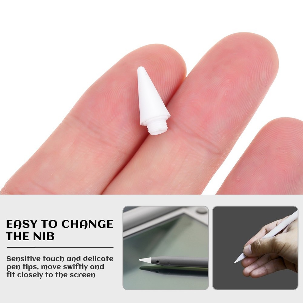 2 Pcs Stylus Replacement Screen Device Nibs Tips for Pens