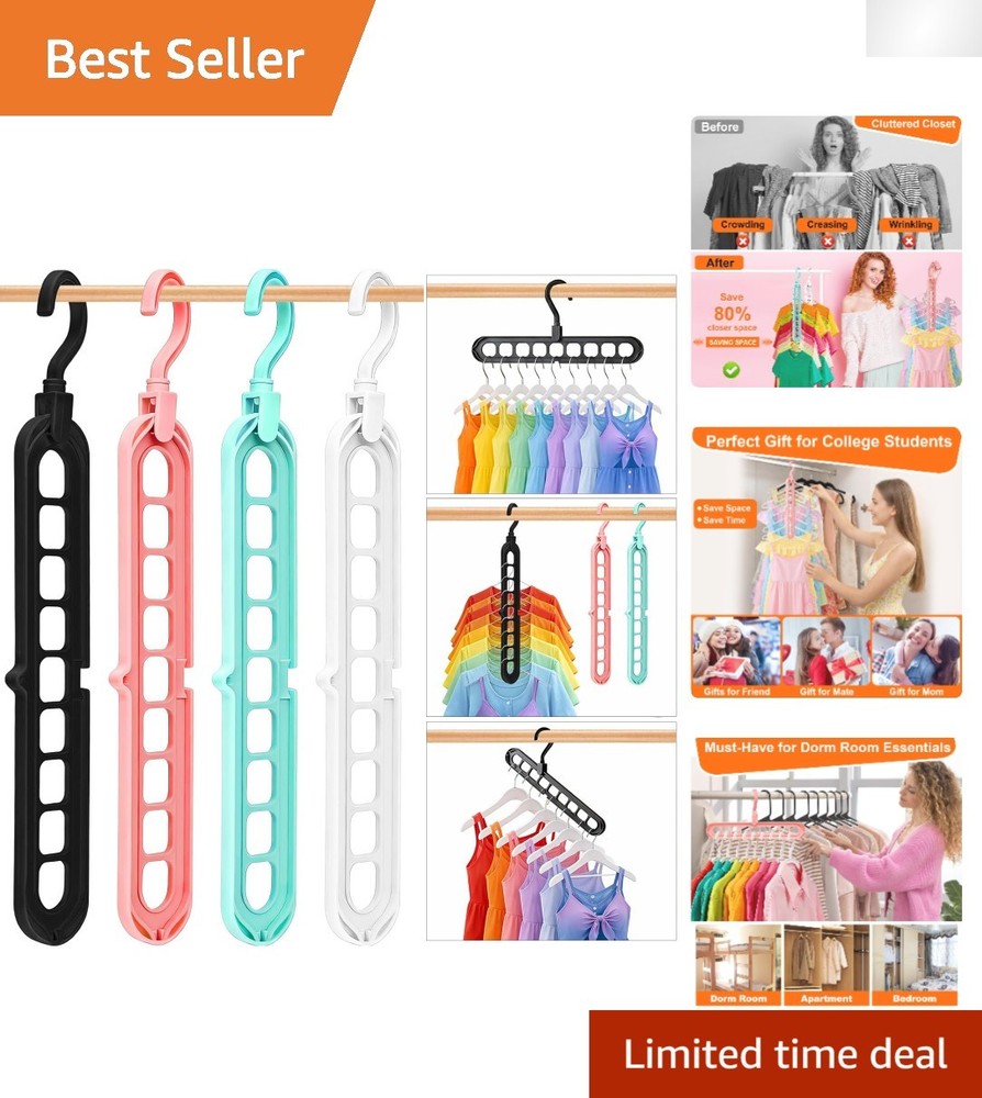 Multifunctional Closet Hangers - Durable Space Savers for Clothes Organization