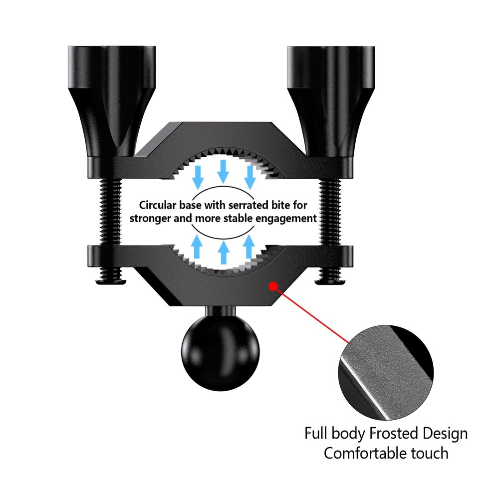 Dash Cam Mount, Rearview Mirror Bracket Installation Kit, for Rove Black