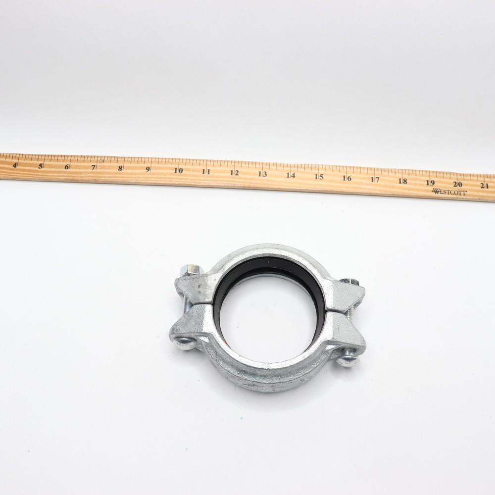 SCI Cooplok Grooved Flexible Coupling Silver 3" 65LF