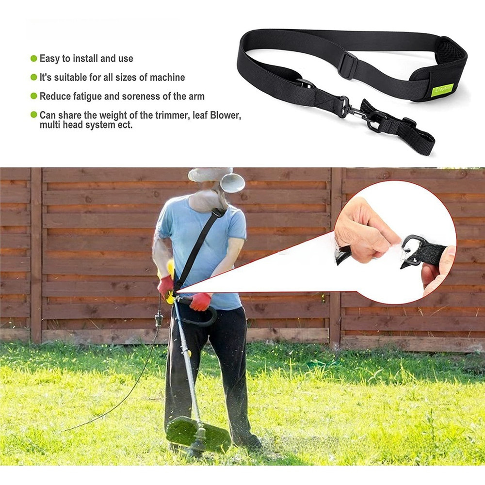 Breathable Sweat Absorbing Shoulder Strap for Trimmer Leaf Blower Mower
