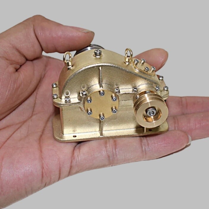 NEW P90 mini brass gear reducer for Steam model