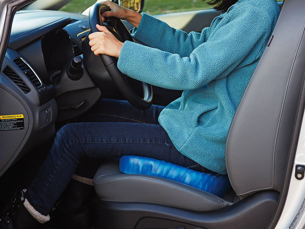 BulbHead Egg Sitter Seat Cushion with Non-Slip Cover, Breathable Honeycomb