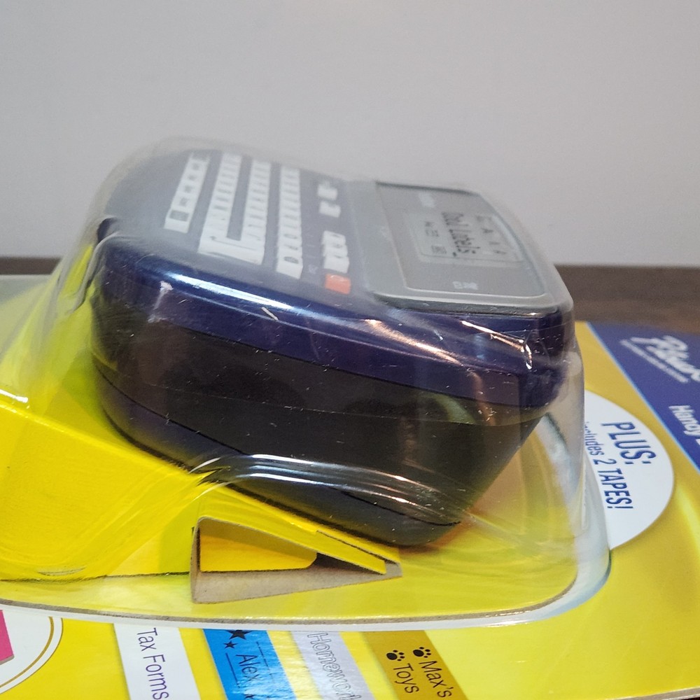 Brother P-Touch PT-45M Handheld Label Maker Includes 2 Starter Tapes