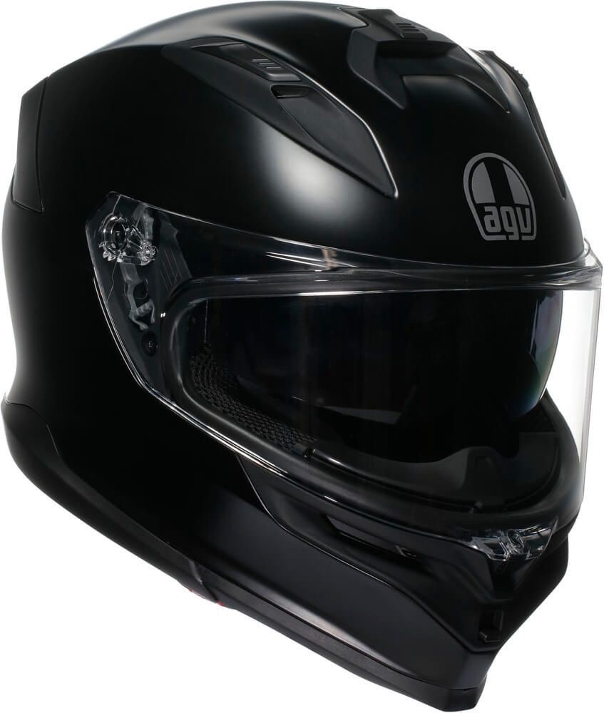 Agv K7 Solid Matt Black, Full Face Motorcycle Helmet, ECE2206! Fast Shipping!