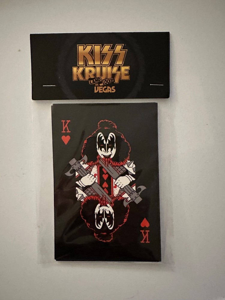 Kiss Kruise Vegas Post Cards Unopened Rare 2025