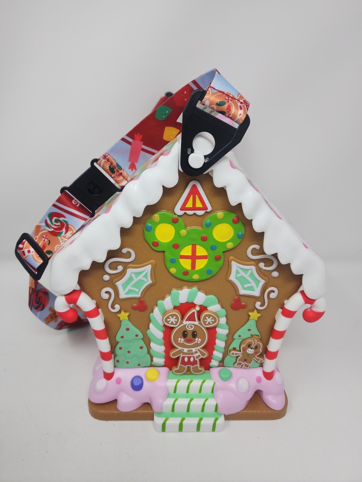 NEW DISNEY PARKS CHRISTMAS MICKEY & MINNIE GINGERBREAD HOUSE POPCORN BUCKET