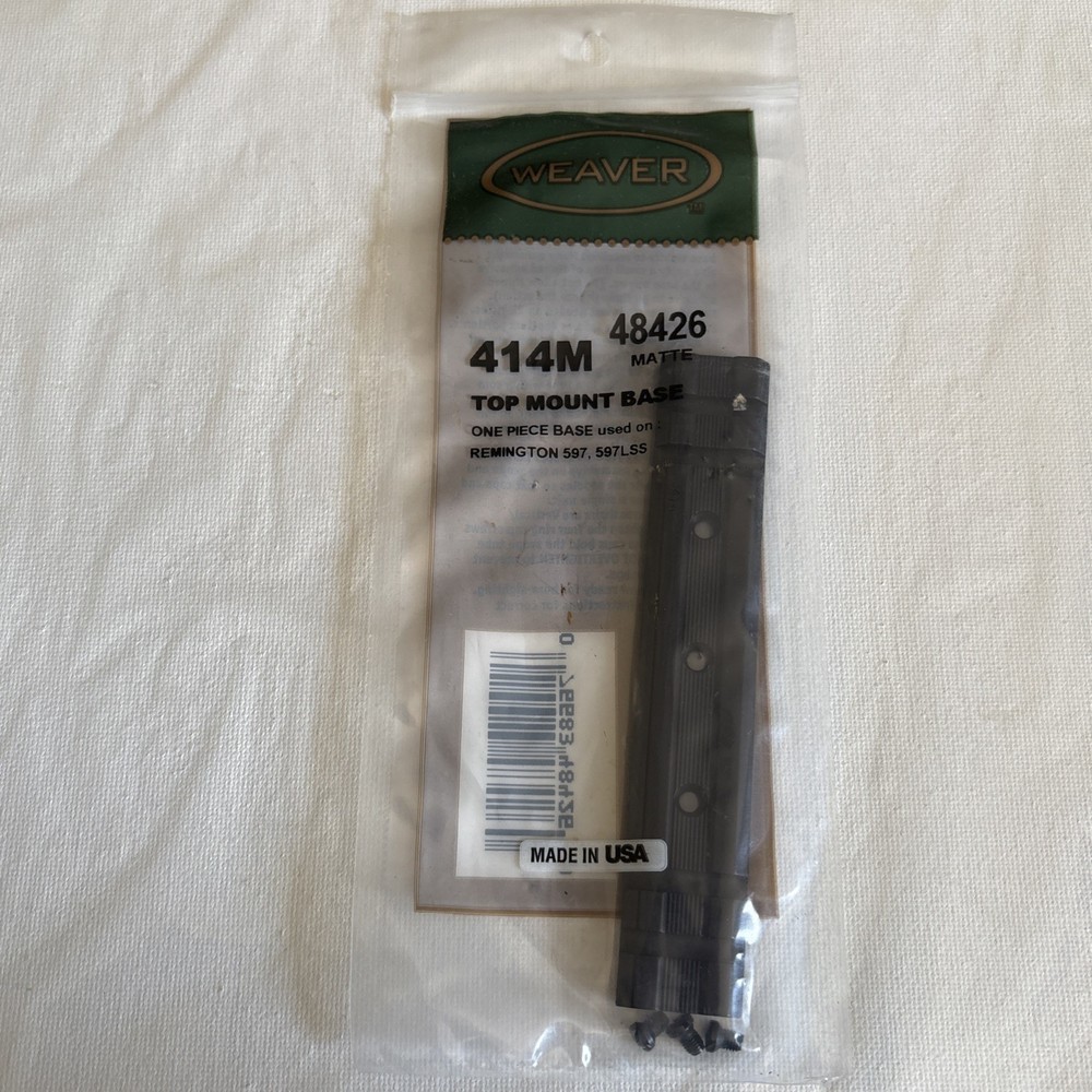Weaver Top Mount Base #414M