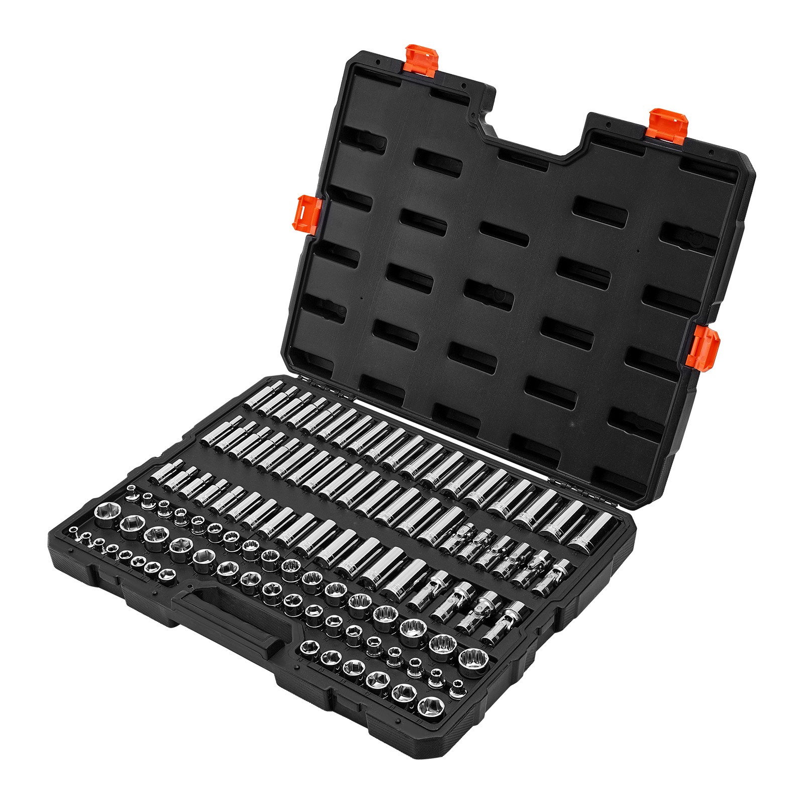 VEVOR Socket Set Socket Tool Set 104 Pieces 3/8 inch Drive Automotive Repair