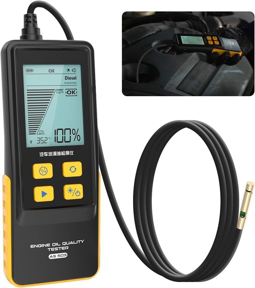 Engine Oil Tester Quality Tester Analyzer Detector High-precision Car Engine Oi