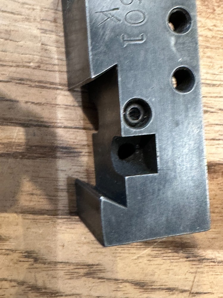 Karlin Industries QC Tool Post Set - Series B Wedge Type w/Post & 5 Tool Holders