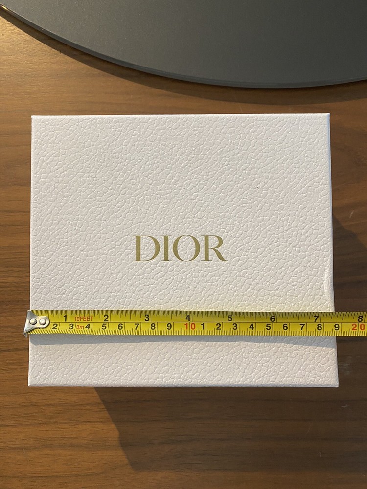 DIOR 2 WHITE EMPTY GIFT BOX AUTHENTIC Medium And Small Sizes In Pics