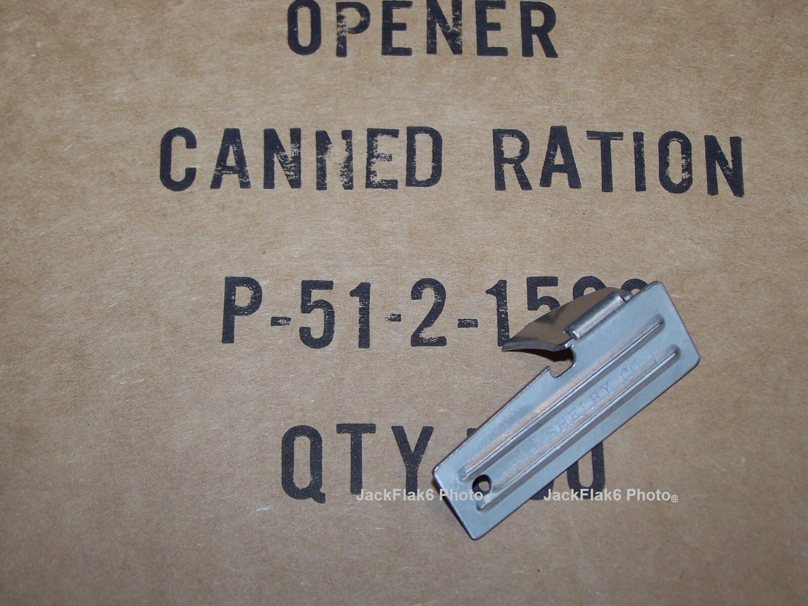 P51 Can Opener 5 Pack Shelby US+ Key Rings f Mess Kit Camping Survival Military