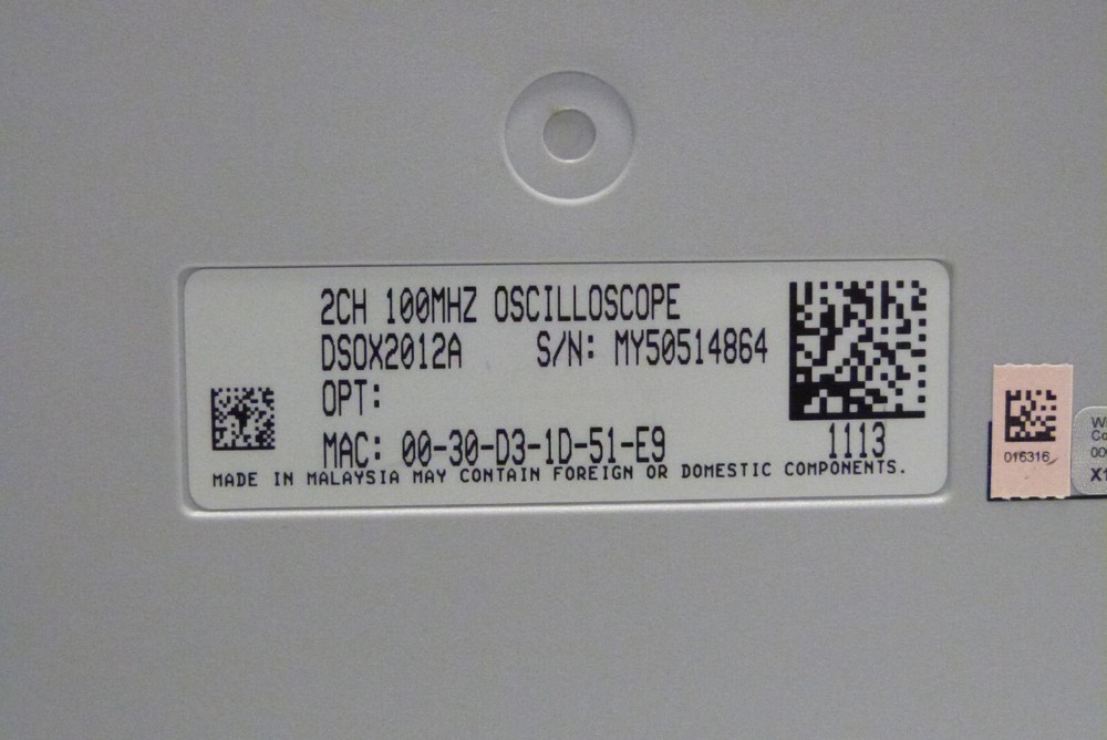 KEYSIGHT - DSOX2012A