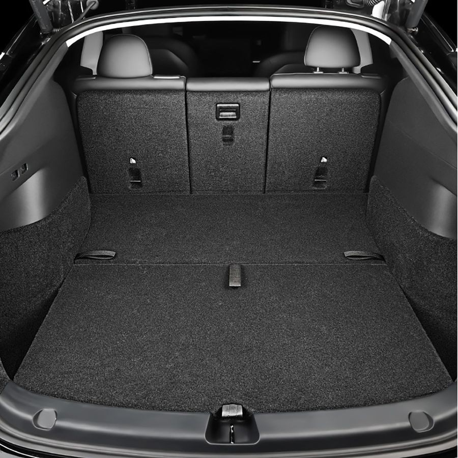 Trunk Storage Area Cover Pull Strap Compatible with Model 3/Y 2020-2026 Black Ro