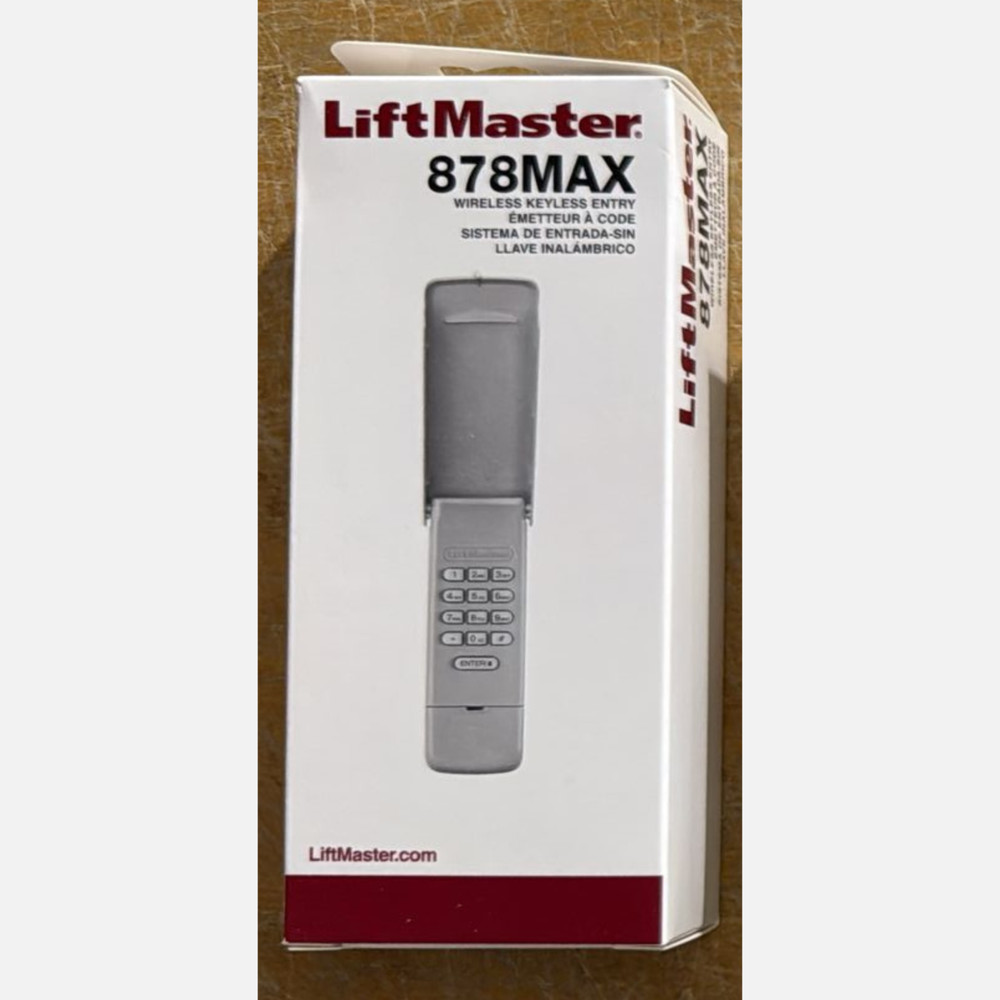 LiftMaster 878MAX 13 Button Remotes 4 Pack | Universal Garage Opener Security+ 2