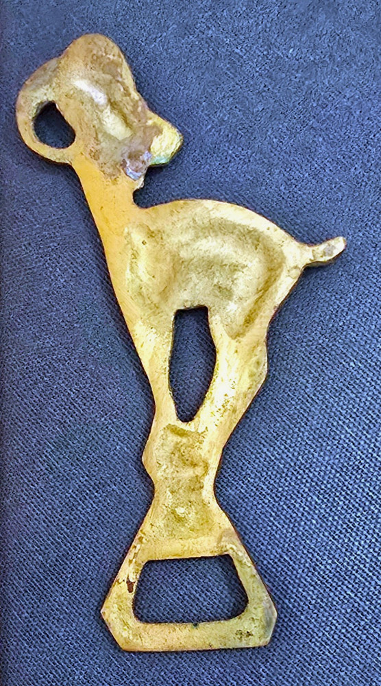 Metal Ram Bottle Opener