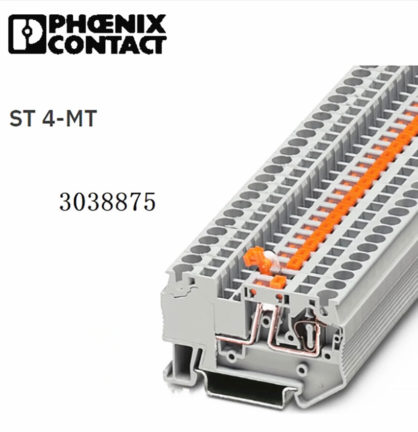 50pcs Phoenix 3038875 ST 4-MT Breaking Terminal Pull-back spring connection