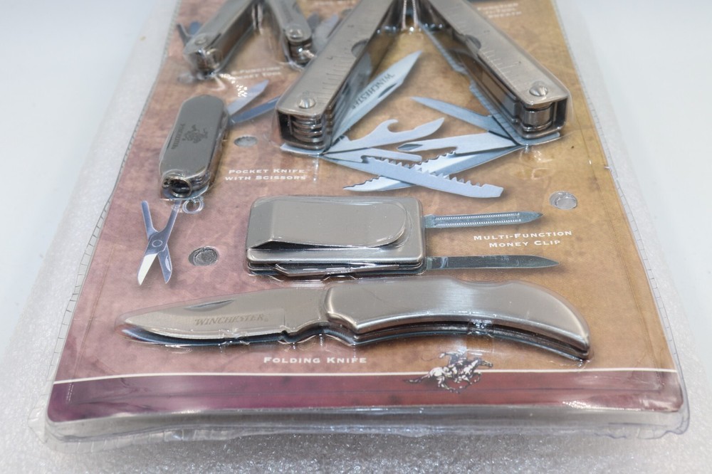 Winchester 6 Piece Knife & Tool Set Bits, Multi-Tools, Pocket Knives