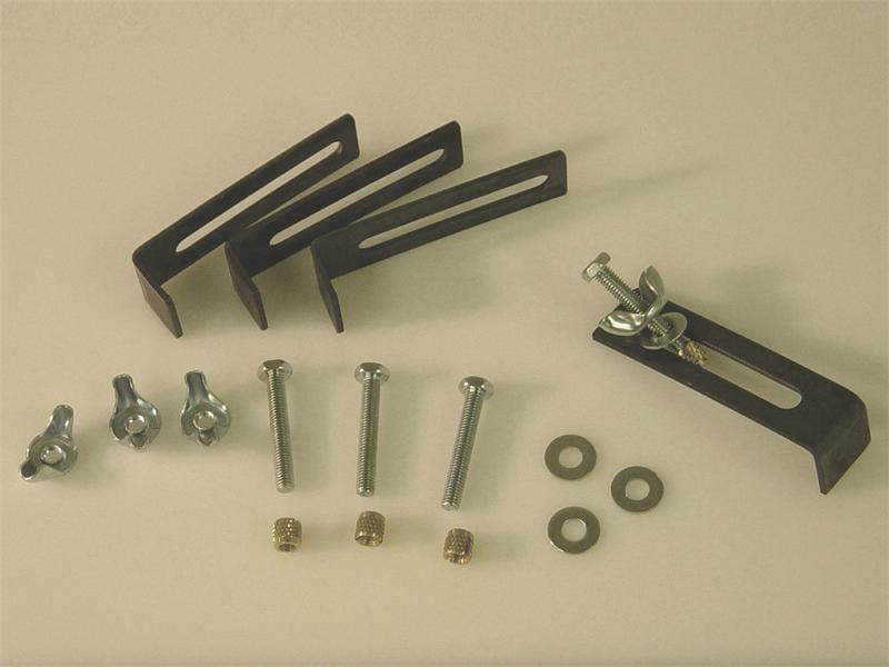 Vance 4-pack Undermount Studs with Brass Ferrules for Stone Counter Top | 5EUMH