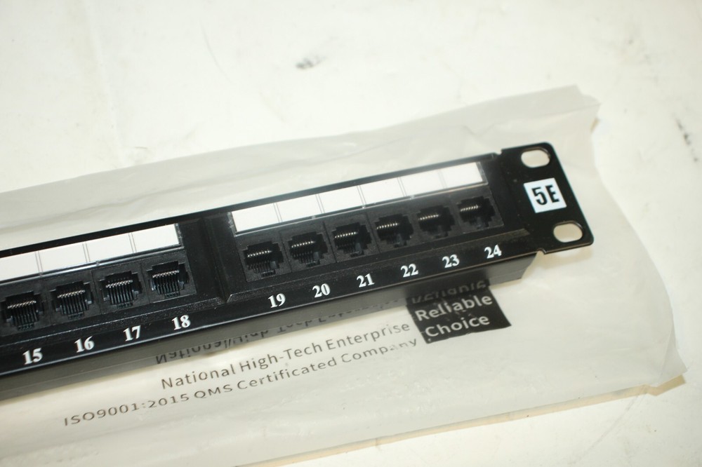 Ampcom 24 Port 5E Patch Panel