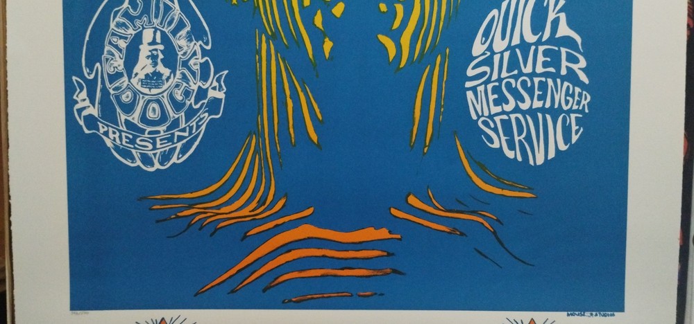 13th FLOOr ELeVatorS KeLLY - MouSe Signed FD28-4 AVaLon BaLLrOOm Lithograph