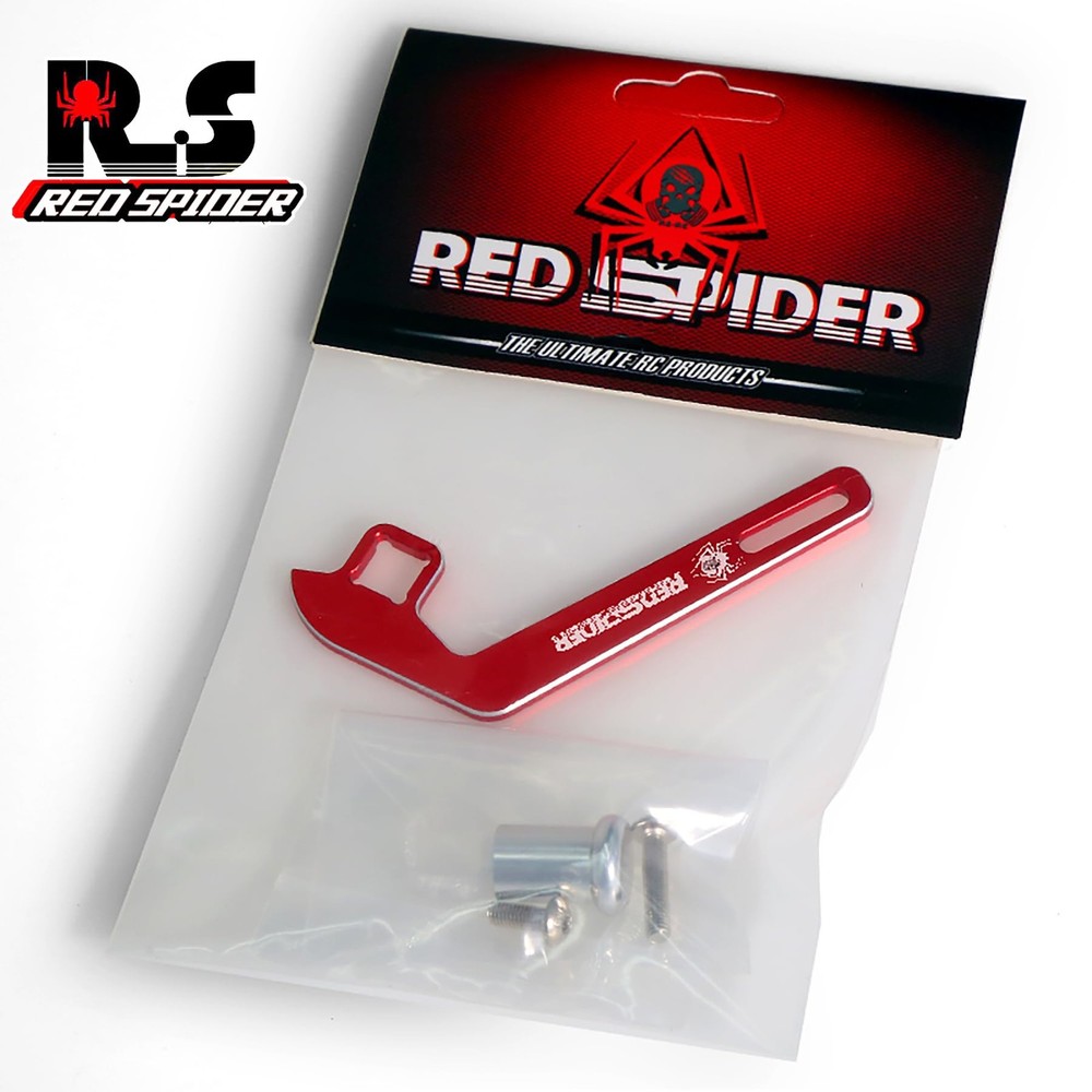 Aluminum Transmitter Steering Wheel Trigger One-Handed Control Adapter Red