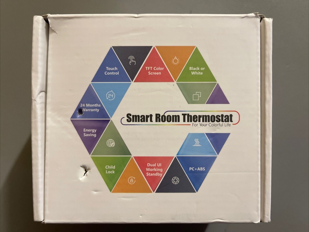 Docooler WiFi Smart Thermostat Temperature Controller Weekly Programmable Button