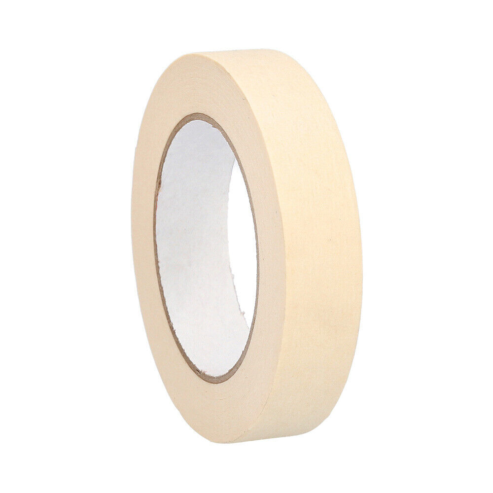 48 Rolls White General Purpose Masking Tape 2" x 60 Yards Premium Tape 4.9 Mil