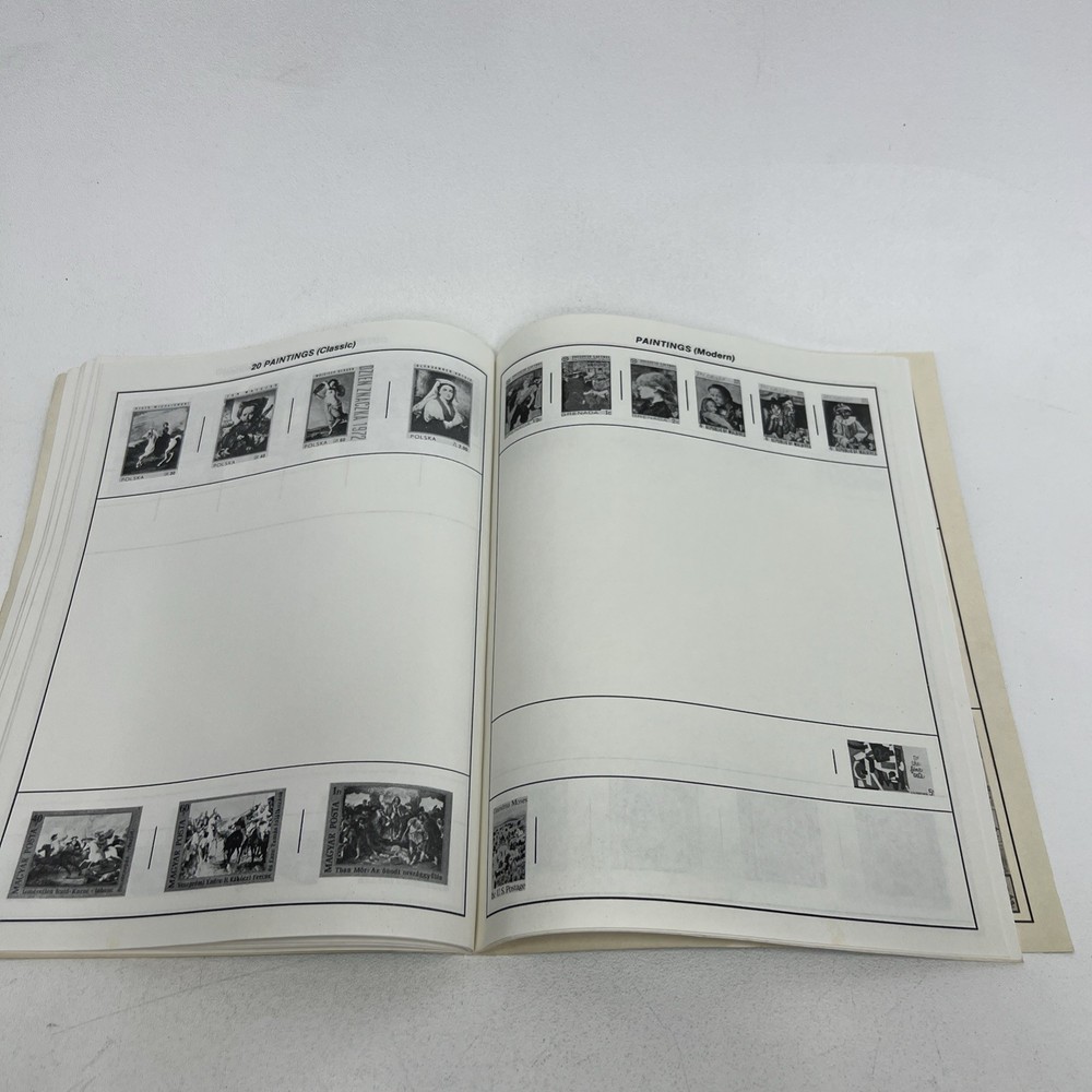 VintageRARE 1979 Topical Postage Stamp Album &1953 American History Stamps Books