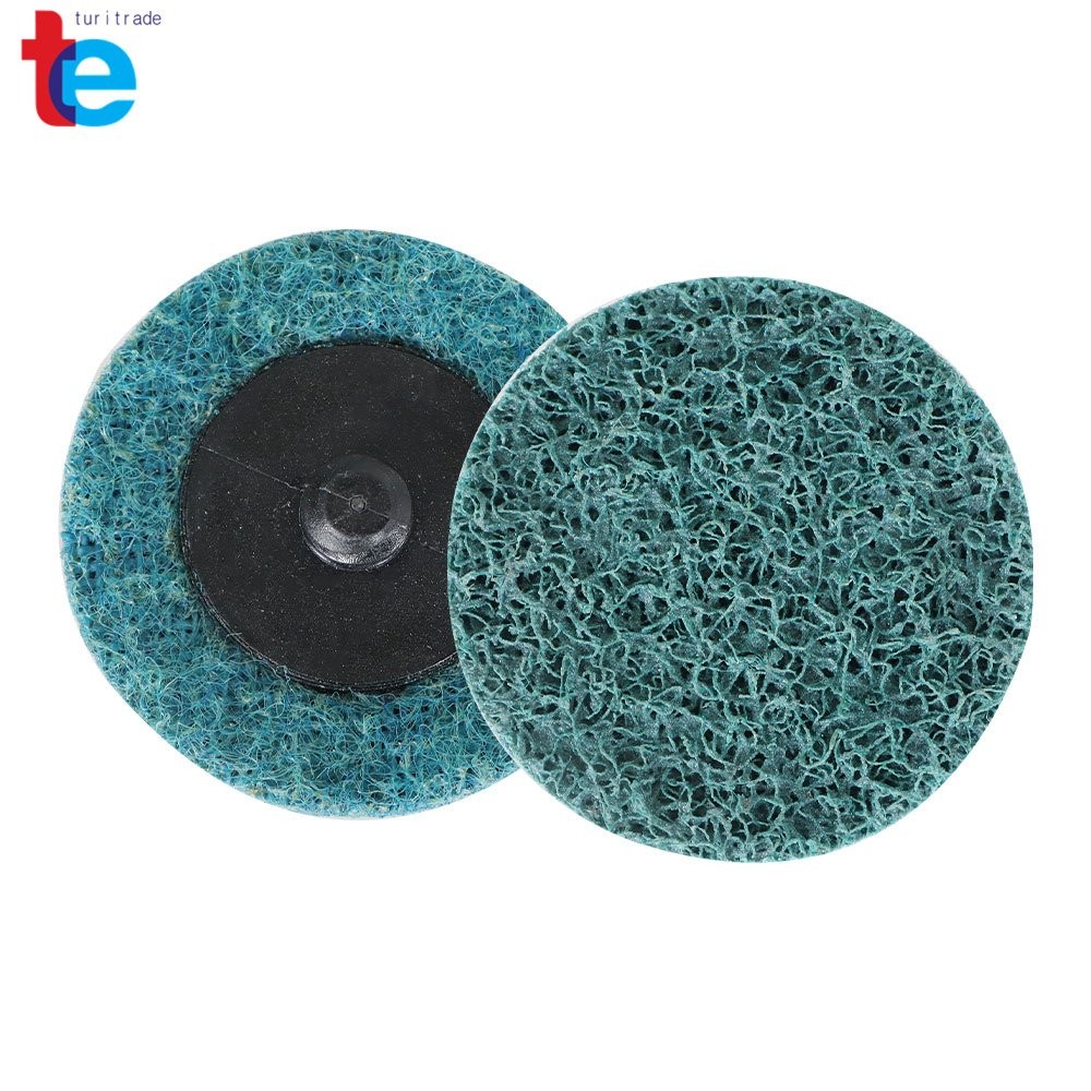 50 Pack Fine Surface Conditioning Discs Roll Lock Die Grinder Sanding Pads 2"