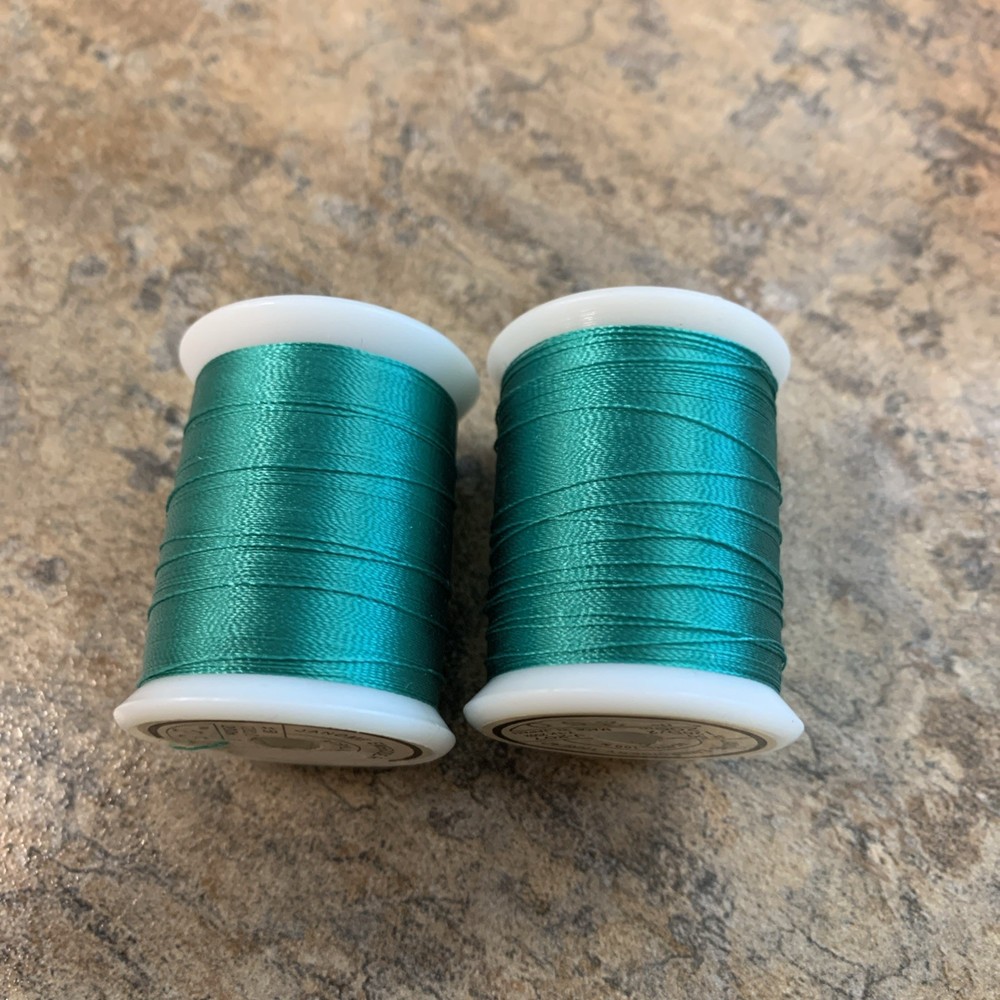 25 Spools JANOME Embroidery Threads , Used