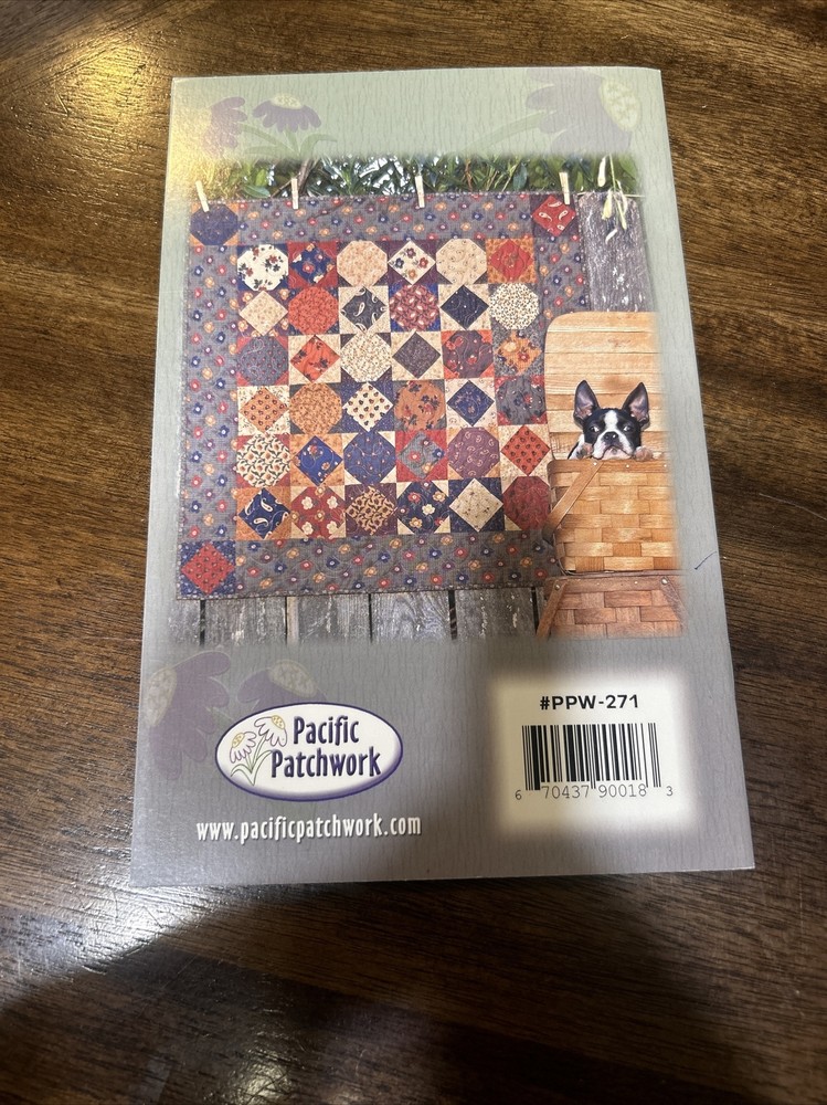 Pacific Patchwork Hooked On Charms 4 Quilt Pattern Book Paula Stoddard New