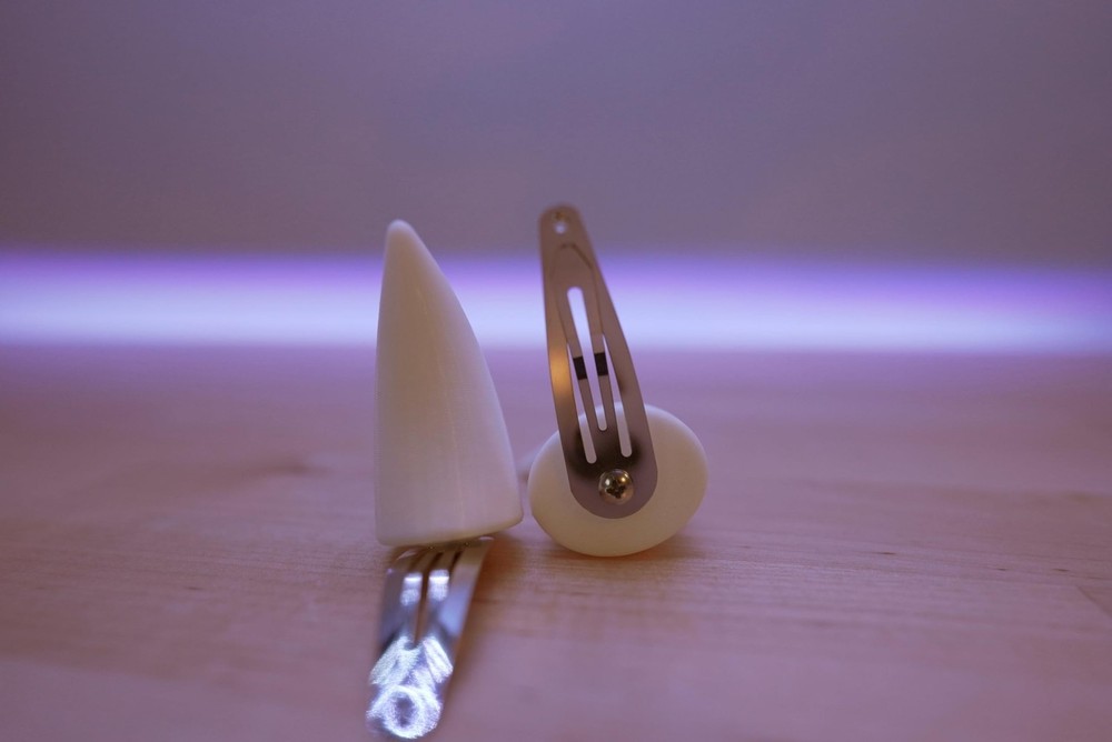 Devil Clip-on Horns (White) Devil White