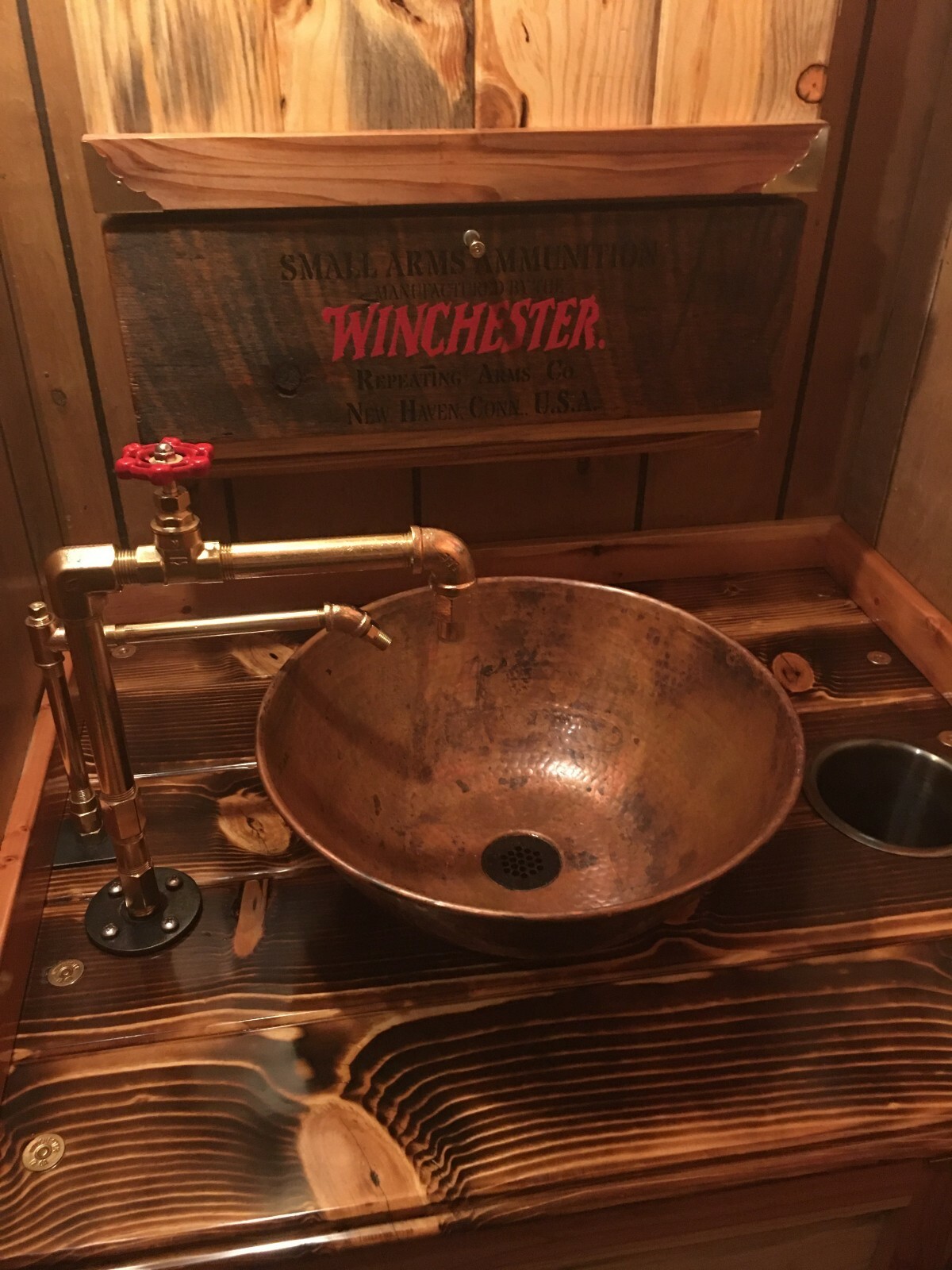 14" Round Copper Vessel Sink Your Choice of Color