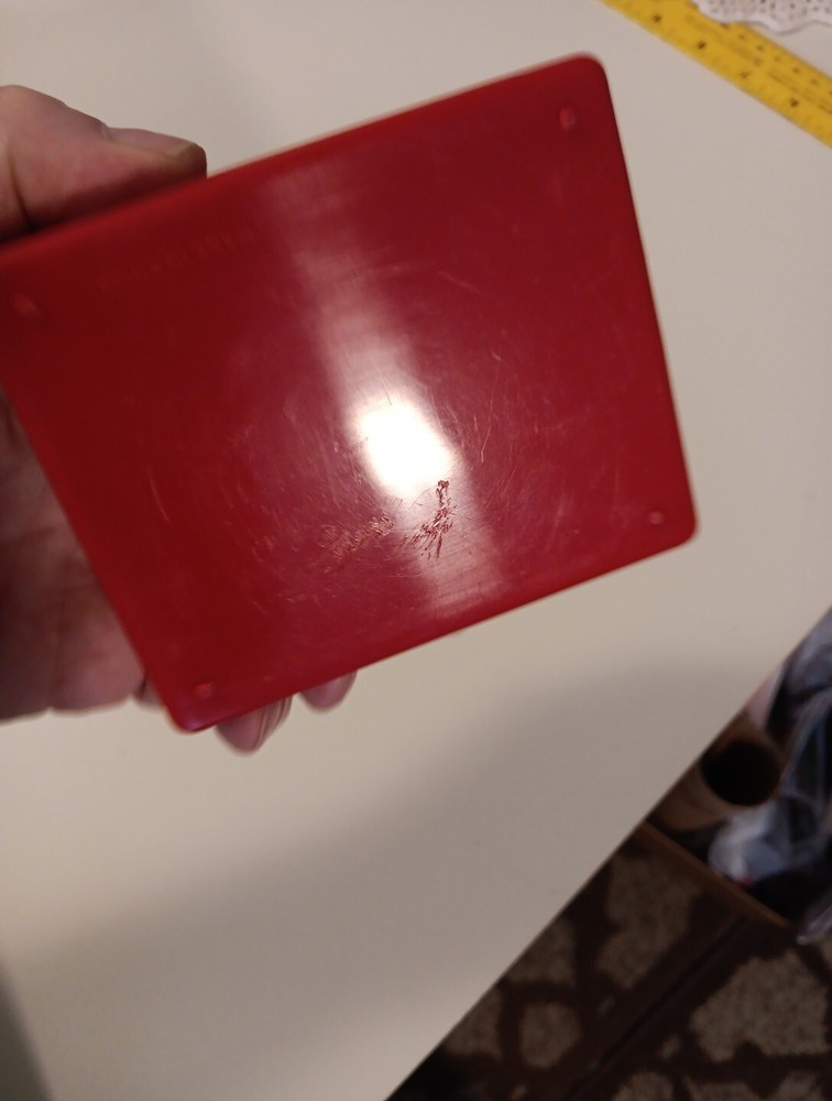 Learning Resources 5 Coins, Tails, Rubber Stamps w/ Red Plastic Case