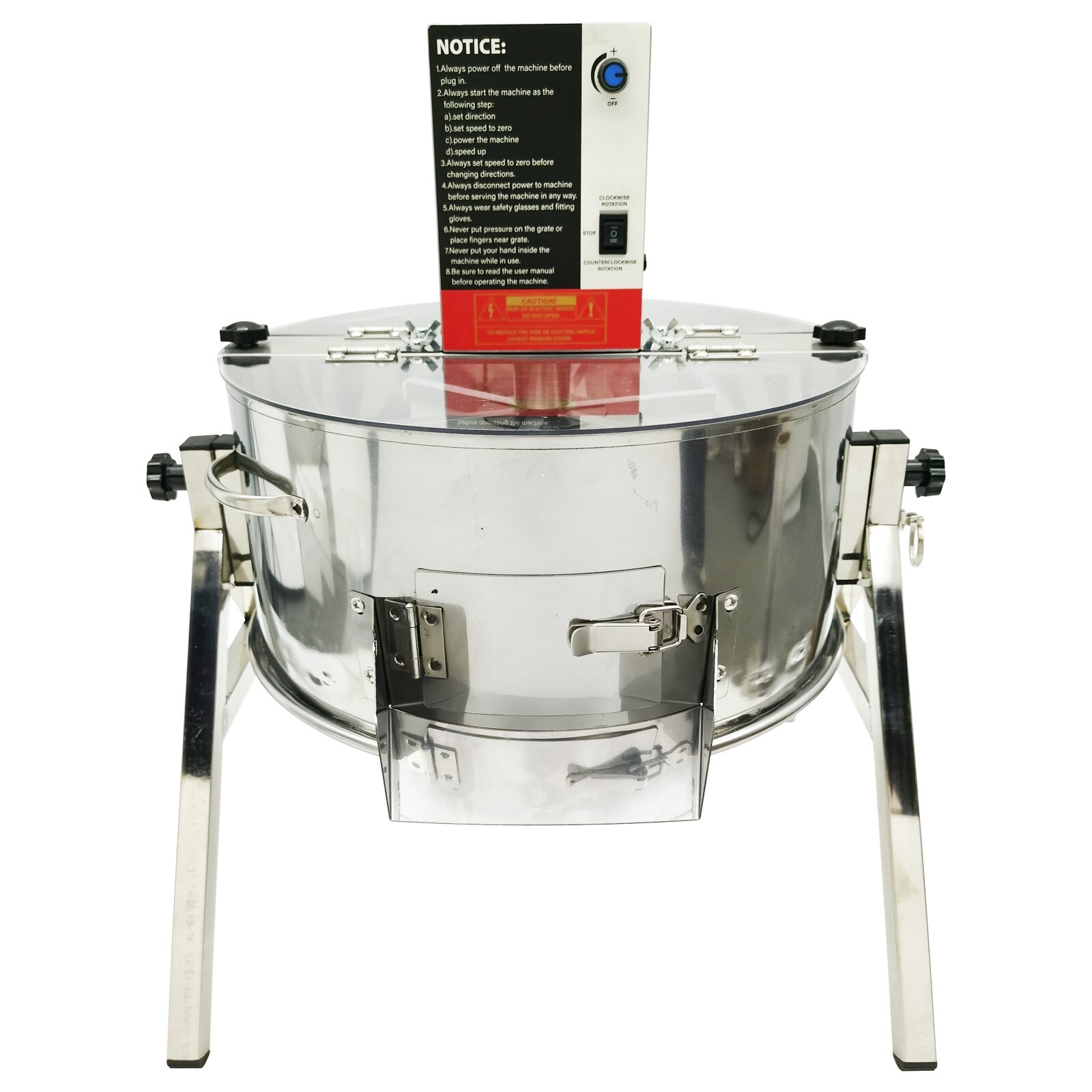 16" Pillar Type Electric/Manual Stainless Steel Dry and Wet Bud Leaf Trimmer