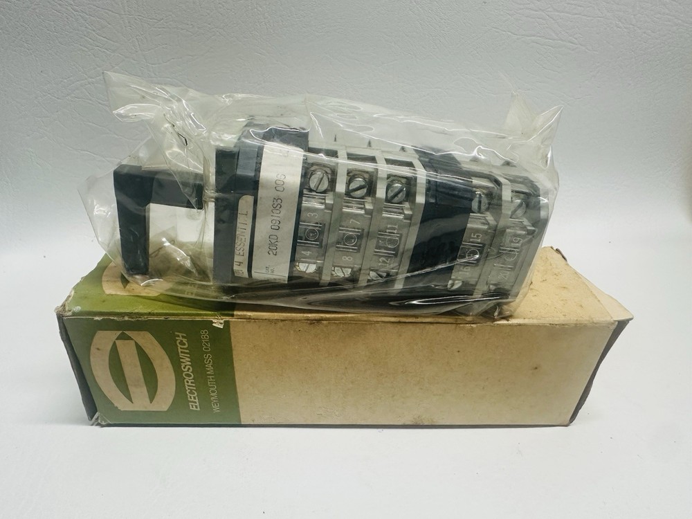 NEW Electroswitch 20KD 0910S3 006 Rotary Cam Switch