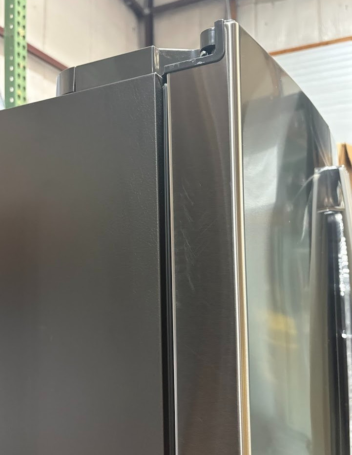 GE ENERGY STAR GFE24JYKHFFS 33" Stainless 23.6 Cu. Ft. French-Door Refrigerator