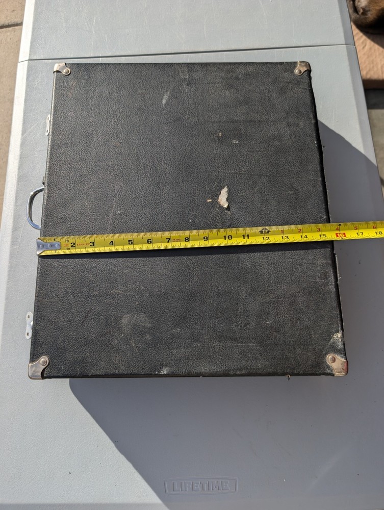 Vintage Briefcase PICKER X-RAY Case EMPTY