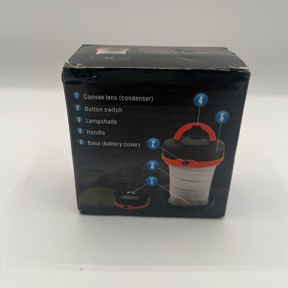 Expanding Camp Lantern Lamp 3 Functions