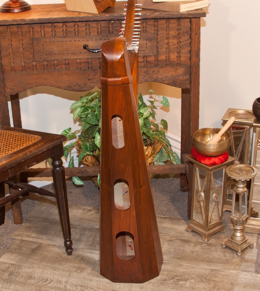 22-String 5-Panel Heather Harp w/ Chelby Levers + Bag + Strings