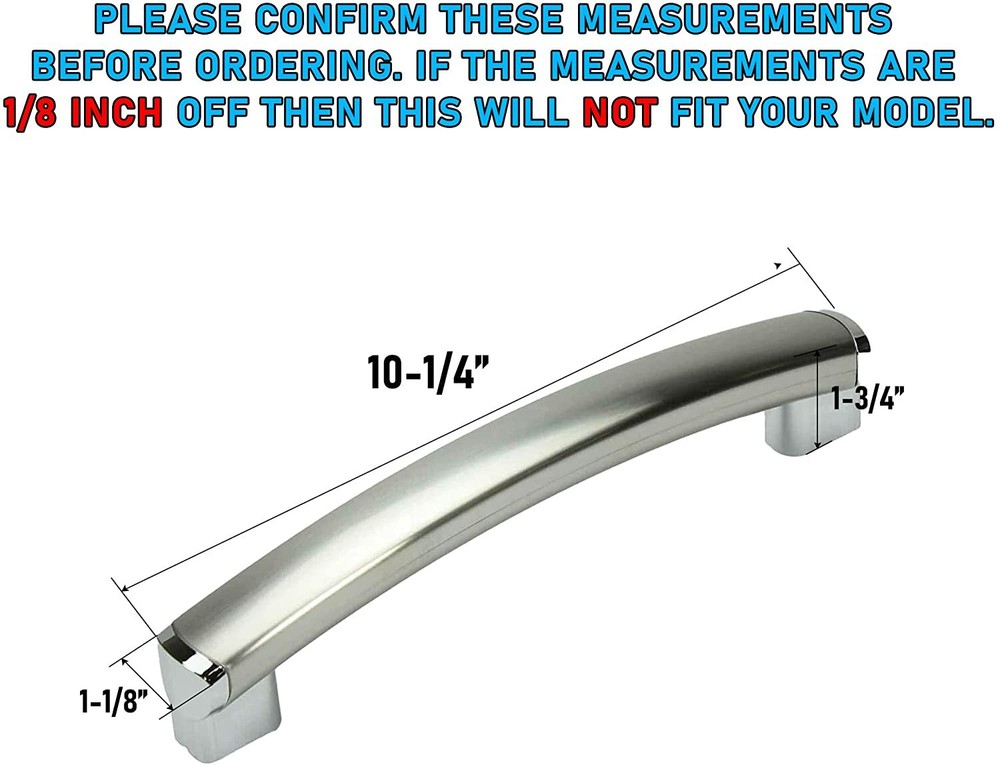 Handle Compatible with GE Microwave WB15X10278