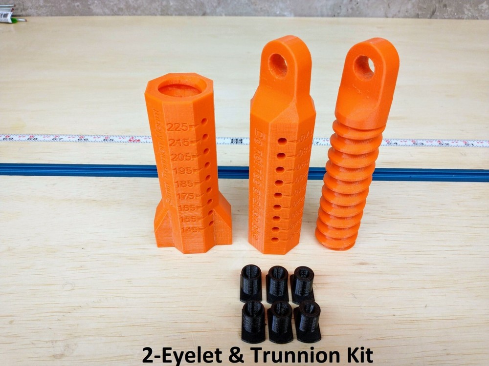 MockShox "Dummy Shock" Temporary Shock During Service - Fully Adjustable