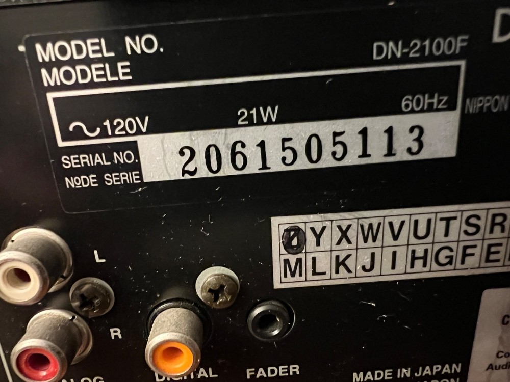 DENON DN-2600F