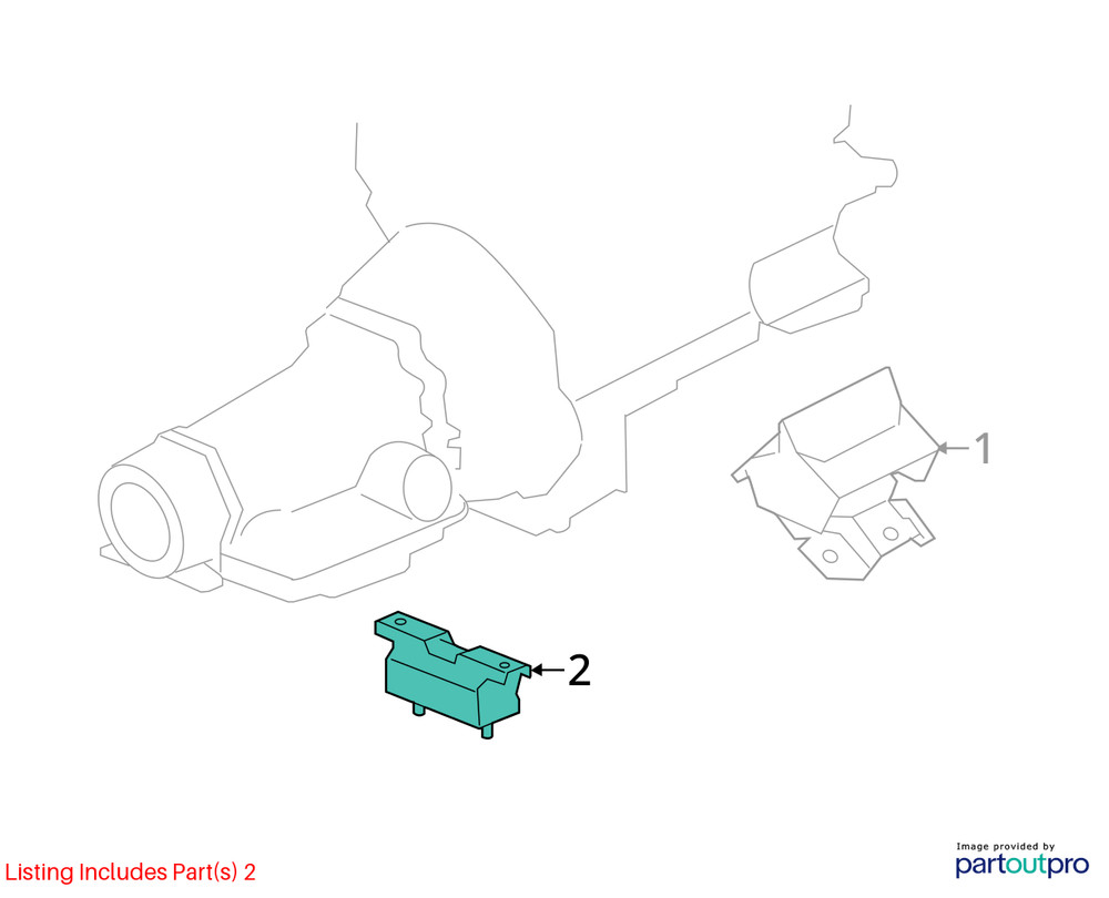 Automatic Transmission Mount 22739529