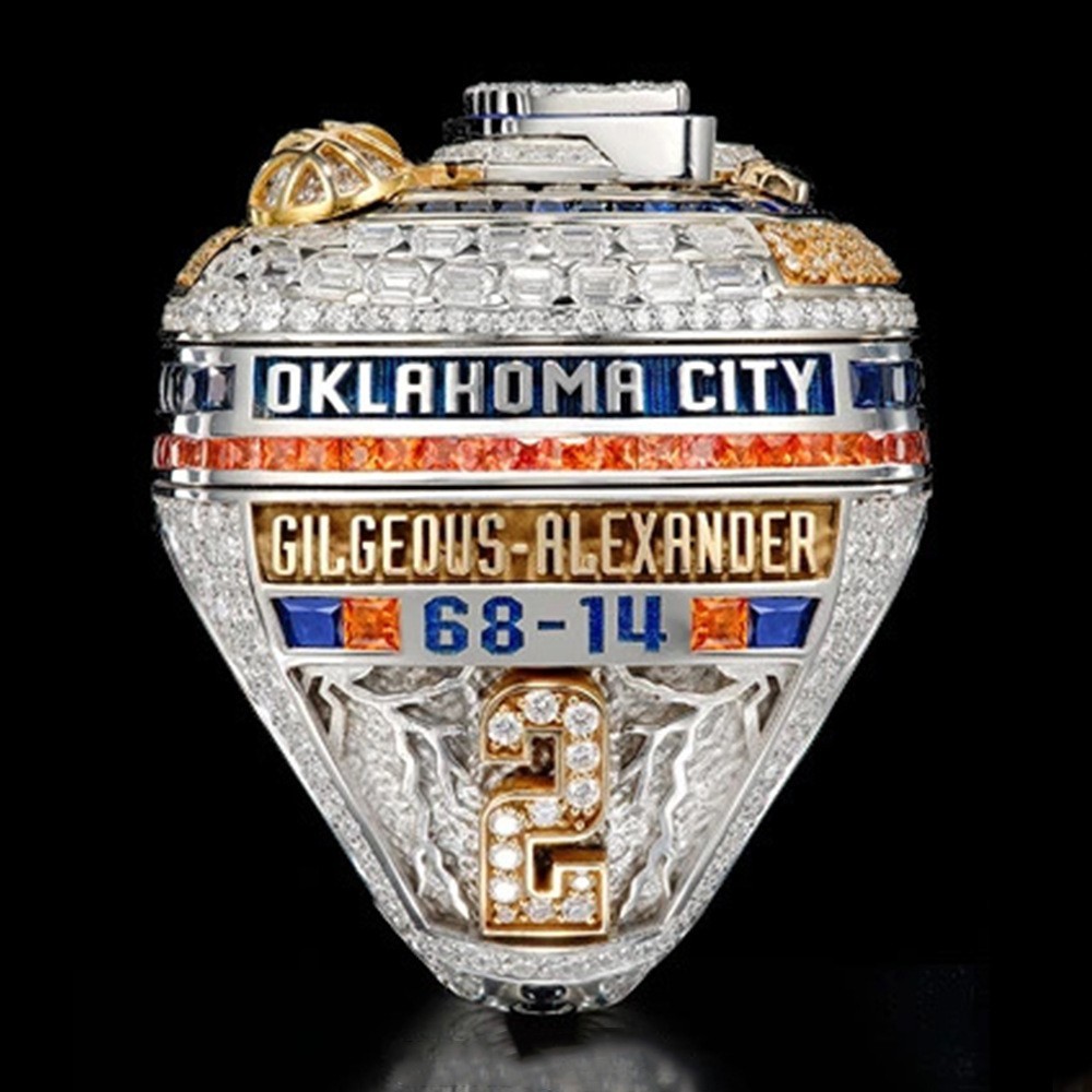 2025 OKC Oklahoma City Thunder Championship Ring Sz9-11-13