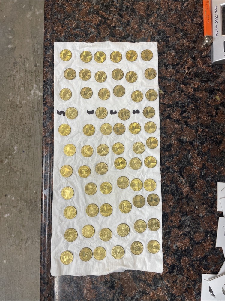 Brass Cigarette Tokens